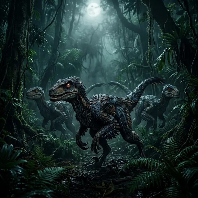 Bando de Velociraptors